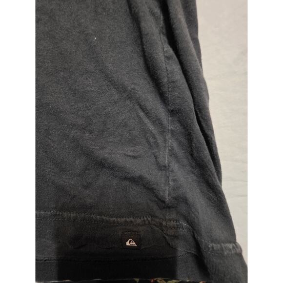 Quicksilver Men's Size Large Black Short Sleeve T-Shirt - Picture 5 of 5
